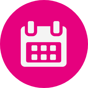 A follow-up appointment with the patient for 6 weeks' time